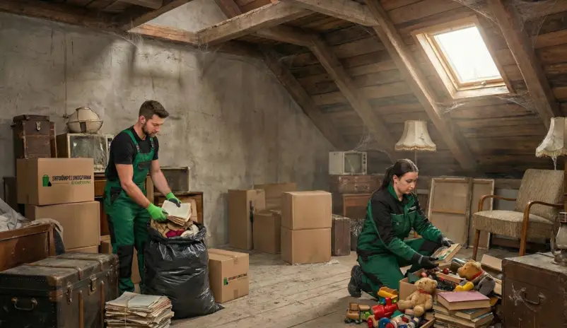 Dachbodenräumung Steiermark - Professionelle Entrümpelung von Dachböden